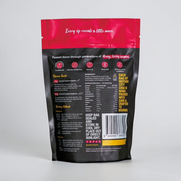 Rooibos Sticky Chai 175G | 35 Servings